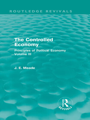 cover image of The Controlled Economy (Routledge Revivals)